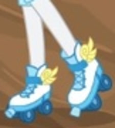 Size: 300x333 | Tagged: safe, derpibooru import, screencap, rarity, equestria girls, friendship games, blurry, cropped, legs, pictures of legs, roller skates