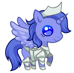 Size: 2504x2496 | Tagged: safe, artist:andrevus, derpibooru import, oc, oc only, oc:wandering moonbeam, alicorn, alicorn oc, armor, horn, jewelry, necklace, pony vs pony, simple background, solo, tiara, transparent background, wings