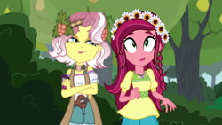 Size: 2500x1406 | Tagged: safe, artist:ktd1993, derpibooru import, gloriosa daisy, vignette valencia, better together, equestria girls, legend of everfree, rollercoaster of friendship, female, gloriette, lesbian, shipping