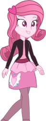 Size: 638x1659 | Tagged: safe, artist:guruyunus17, derpibooru import, oc, oc only, oc:annisa trihapsari, equestria girls, base used, clothes, equestria girls-ified, female, grin, gritted teeth, heart, not rarity, pink body, pink hair, simple background, smiling, solo, teeth, transparent background, vector