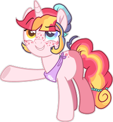 Size: 1721x1851 | Tagged: safe, artist:rickysocks, derpibooru import, oc, oc:delilah, pony, unicorn, female, heterochromia, mare, simple background, solo, transparent background