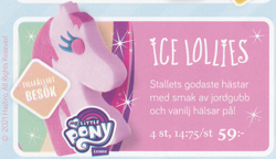 Size: 1882x1086 | Tagged: safe, derpibooru import, food, ice cream, official, swedish, translated in the description