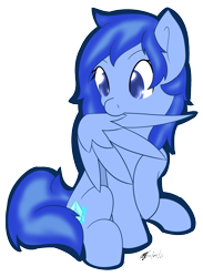 Size: 1100x1500 | Tagged: safe, artist:icy wings, derpibooru import, oc, oc only, oc:frost soar, pegasus, grooming, preening, simple background, solo, transparent background