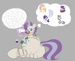 Size: 2383x1952 | Tagged: safe, artist:taurson, derpibooru import, fluttershy, rarity, starlight glimmer, zecora, oc, oc:princess mythic majestic, alicorn, earth pony, ghost, ghost pony, pegasus, pony, undead, unicorn, zebra, alicorn oc, alicorn princess, book, butt, commissioner:bigonionbean, cutie mark, dialogue, embarrassed, extra thicc, female, flank, fusion, fusion:princess mythic majestic, high res, horn, jewelry, large butt, levitation, looking at you, looking back, looking back at you, magic, mare, meme, plot, potion, potions, rage face, reading, shocked, sultry pose, teasing, telekinesis, thought bubble, vial, wings, writer:bigonionbean