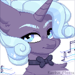 Size: 1050x1050 | Tagged: safe, artist:avroras_world, derpibooru import, oc, oc only, pony, unicorn, commission, cute, horn, male, pixel art, stallion, unicorn oc