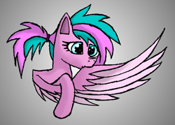 Size: 3311x2365 | Tagged: safe, artist:duskendraws, derpibooru import, oc, oc only, oc:verran, pegasus, pony, grooming, heart eyes, male, preening, simple background, simple shading, solo, trap, wingding eyes