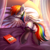 Size: 5000x5000 | Tagged: safe, artist:atlas-66, derpibooru import, rainbow dash, pegasus, pony, absurd resolution, bed, book, butt, clothes, cute, cyrillic, day, dock fluff, eyes closed, female, frog (hoof), grooming, lying down, mare, preening, prone, rainbutt dash, russian, see-through, stockings, thigh highs, underhoof, wings