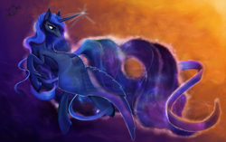 Size: 8600x5400 | Tagged: safe, artist:teridax63, derpibooru import, princess luna, alicorn, pony, absurd file size, absurd resolution, female, mare, solo