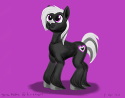 Size: 1400x1100 | Tagged: safe, artist:rockhoppr3, derpibooru import, oc, oc only, earth pony, pony, asexual, solo, unshorn fetlocks