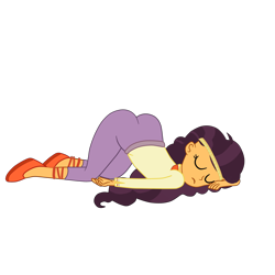 Size: 2952x2952 | Tagged: safe, artist:gmaplay, artist:sassaflash, derpibooru import, saffron masala, equestria girls, ass, ass up, butt, face down ass up, solo