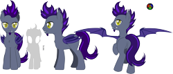 Size: 7606x3250 | Tagged: safe, artist:kyoshyu, derpibooru import, oc, oc:budworm instar, bat pony, pony, absurd resolution, butt, male, plot, simple background, solo, stallion, transparent background