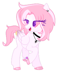 Size: 784x1018 | Tagged: safe, artist:reptaurdrawsmlp, derpibooru import, oc, pegasus, pony, female, mare, simple background, solo, transparent background