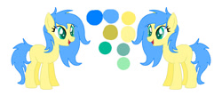 Size: 1024x517 | Tagged: safe, artist:westrail642fan, derpibooru import, oc, oc:crystal sky, earth pony, earth pony oc, female, reference sheet, simple background