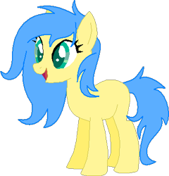 Size: 366x381 | Tagged: safe, artist:westrail642fan, derpibooru import, oc, oc:crystal sky, earth pony, earth pony oc, female, simple background