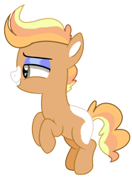 Size: 972x1304 | Tagged: safe, artist:venomous-cookietwt, derpibooru import, oc, earth pony, pony, colt, male, simple background, solo, transparent background