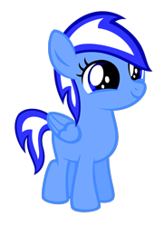 Size: 840x1160 | Tagged: safe, artist:strategypony, derpibooru import, oc, oc only, oc:sirius, pegasus, pony, base used, cute, female, filly, ocbetes, puppy dog eyes, simple background, smiling, transparent background