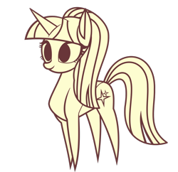 Size: 1000x967 | Tagged: safe, artist:severity-gray, derpibooru import, oc, oc:coldlight bluestar, pony, unicorn, cutie mark, female, haycartes' method, mare, paper, paper pony, simple background, solo, transparent background