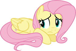 Size: 4449x3000 | Tagged: safe, artist:cloudyglow, derpibooru import, fluttershy, pegasus, pony, castle sweet castle, .ai available, female, mare, simple background, solo, transparent background, vector