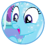 Size: 150x150 | Tagged: safe, artist:hexedits, derpibooru import, edit, edited screencap, screencap, trixie, all bottled up, icon