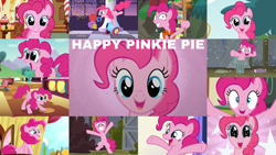 Size: 1280x721 | Tagged: safe, derpibooru import, edit, edited screencap, editor:quoterific, screencap, pinkie pie, earth pony, pony, a friend in deed, applebuck season, bats!, discordant harmony, horse play, make new friends but keep discord, pinkie apple pie, pinkie pride, ppov, season 1, season 2, season 4, season 5, sweet and elite, the last laugh, the mane attraction, the ticket master, balloon, breaking the fourth wall, cute, diapinkes, female, grin, looking at you, mare, night, party cannon, pinkie being pinkie, smiling, smiling at you, solo, sugarcube corner, twilight's castle, wide eyes