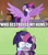 Size: 1280x1440 | Tagged: safe, derpibooru import, edit, edited screencap, screencap, twilight sparkle, twilight sparkle (alicorn), alicorn, pony, g4, my little pony: pony life, potion mystery, twilight's kingdom, angry, coward, exploitable meme, explosion, female, generational ponidox, glowing horn, goggles, golden oaks library, horn, mare, meme, potion, self ponidox, spread wings, who destroyed twilight's home, wings