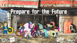 Size: 5360x3008 | Tagged: safe, artist:andoanimalia, artist:dashiesparkle, artist:kol98, artist:ponygamer2020, artist:tentapone, artist:walrusinc, derpibooru import, capper dapperpaws, captain celaeno, fizzlepop berrytwist, grubber, princess skystar, queen novo, songbird serenade, tempest shadow, abyssinian, anthro, bird, cat, classical hippogriff, dog, hedgehog, hippogriff, parrot, pegasus, pony, unicorn, fallout equestria, my little pony: the movie, absurd resolution, amputee, armor, beautiful, bethesda, bow, broken horn, brotherhood of steel, clothes, coat, crown, cute, cutie mark, dogmeat, eye scar, fallout, fallout 4, female, group, grubberbetes, hair bow, hasbro, hasbro logo, hat, horn, jewelry, jumpsuit, lidded eyes, looking at you, majestic, male, mare, movie accurate, necklace, nuka cola, one hoof raised, parrot pirates, peg leg, pipboy, pirate, pirate hat, power armor, prepare for the future, pretty pretty tempest, prosthetic leg, prosthetic limb, prosthetics, raised eyebrow, raised hoof, raised leg, regalia, ring, scar, show accurate, sia (singer), smiling, smiling at you, tail, teeth, tempestbetes, vault 111, vault boy, vault suit, vector, wallpaper, wings, workshop