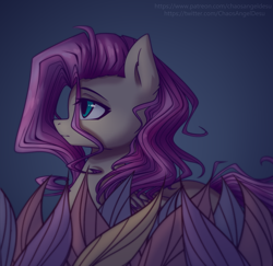 Size: 1234x1200 | Tagged: safe, artist:chaosangeldesu, derpibooru import, fluttershy, pegasus, pony, mood, solo