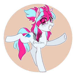 Size: 1236x1233 | Tagged: safe, artist:lynesssan, derpibooru import, oc, oc:pom pom, earth pony, pony, female, mare, solo