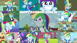 Size: 1280x720 | Tagged: safe, derpibooru import, edit, edited screencap, editor:quoterific, screencap, applejack, fluttershy, rainbow dash, sci-twi, twilight sparkle, a photo booth story, better together, eqg summertime shorts, equestria girls, equestria girls (movie), fluttershy's butterflies, fluttershy's butterflies: rainbow dash, friendship games, happily ever after party, happily ever after party: rainbow dash, i'm on a yacht, leaping off the page, movie magic, rainbow rocks, run to break free, sic skateboard, spring breakdown, sunset's backstage pass!, the last day of school, spoiler:eqg specials, ^^, all good (song), chs rally song, clothes, crossed arms, cute, cutie mark, cutie mark on clothes, dashabetes, eyes closed, fall formal outfits, female, football, geode of super speed, grin, helmet, hoodie, jewelry, magical geodes, male, necklace, open mouth, ponied up, smiling, solo, sports, thumbs up, wings