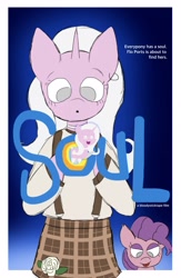 Size: 1959x2998 | Tagged: safe, artist:bloodysticktape, derpibooru import, oc, unicorn, horn, movie poster, soul, unicorn oc