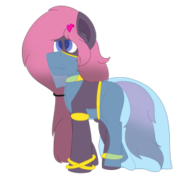 Size: 1999x1999 | Tagged: safe, artist:derpy_the_duck, derpibooru import, oc, earth pony, belly dancer outfit, hairpin, harem outfit, jewelry, simple background, solo, transparent background