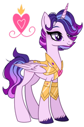 Size: 1024x1539 | Tagged: safe, artist:marihht, derpibooru import, oc, oc only, alicorn, pony, base used, female, mare, offspring, parent:princess cadance, parent:shining armor, parents:shiningcadance, simple background, solo, transparent background