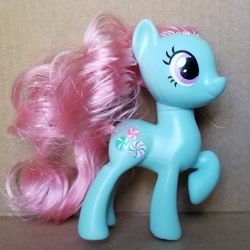 Size: 1501x1501 | Tagged: safe, derpibooru import, photographer:tailrustedtealeaf, minty, earth pony, female, irl, merchandise, photo, solo, toy