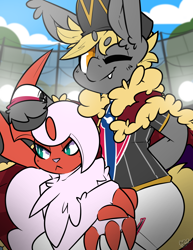 Size: 2550x3300 | Tagged: safe, artist:bbsartboutique, derpibooru import, oc, oc:night striker, absol, pokemon sword and shield, pokémon, shiny