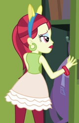 Size: 268x420 | Tagged: safe, derpibooru import, screencap, rose heart, equestria girls, equestria girls (movie), cropped, solo