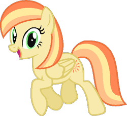 Size: 434x398 | Tagged: safe, artist:pegasski, derpibooru import, oc, oc only, pegasus, pony, base used, eyelashes, female, mare, open mouth, pegasus oc, simple background, smiling, solo, transparent background, wings