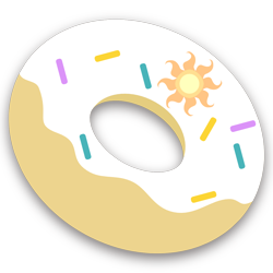 Size: 1080x1080 | Tagged: safe, artist:poxy_boxy, derpibooru import, princess celestia, art pack:doughnut pack, donut, food, innuendo
