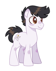 Size: 2642x3350 | Tagged: safe, artist:auroramint, derpibooru import, oc, oc only, oc:wild tempo, earth pony, pony, high res, male, reference, solo, stallion