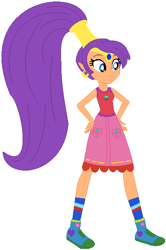 Size: 427x642 | Tagged: safe, artist:selenaede, artist:user15432, derpibooru import, human, equestria girls, legend of everfree, barely eqg related, base used, camp everfree logo, camp everfree outfits, camping outfit, clothes, crossover, crown, ear piercing, earring, equestria girls style, equestria girls-ified, genie, hands on hip, hooped earrings, jewelry, long hair, piercing, regalia, shantae, shantae (character), shoes, sneakers, socks