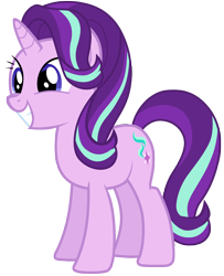 Size: 7000x8600 | Tagged: safe, artist:tardifice, starlight glimmer, pony, unicorn, the mean 6, absurd resolution, cute, cutie mark, female, glimmerbetes, grin, happy, mare, simple background, smiling, solo, transparent background, vector