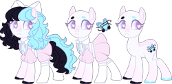 Size: 5156x2533 | Tagged: safe, artist:kurosawakuro, derpibooru import, oc, oc:mirabella serenade, earth pony, pony, bald, clothes, dress, female, magical lesbian spawn, mare, offspring, parent:octavia melody, parent:vinyl scratch, parents:scratchtavia, simple background, solo, transparent background