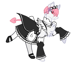 Size: 887x765 | Tagged: safe, alternate version, artist:agdapl, derpibooru import, pony, base used, crossover, ponified, raised hoof, raised leg, re:zero, simple background, smiling, solo, species swap, transparent background