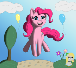 Size: 1600x1443 | Tagged: safe, artist:gray star, derpibooru exclusive, derpibooru import, pinkie pie, pony, happy, jumping