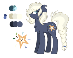 Size: 1758x1394 | Tagged: safe, artist:gallantserver, derpibooru import, oc, oc:pixie core, unicorn, female, magical lesbian spawn, mare, offspring, parent:applejack, parent:oc:silverlay, parents:canon x oc, parents:silverjack, simple background, solo, transparent background