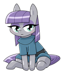 Size: 640x740 | Tagged: safe, artist:batipin, derpibooru import, maud pie, earth pony, pony, simple background, solo, transparent background