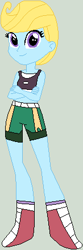 Size: 146x442 | Tagged: safe, artist:jadethepegasus, derpibooru import, equestria girls, equestria girls-ified, exeron fighters, honey drop, martial arts kids, martial arts kids outfits