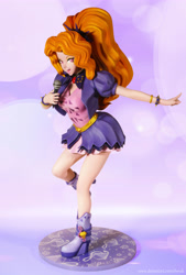 Size: 3492x5152 | Tagged: safe, artist:chyvak, derpibooru import, adagio dazzle, equestria girls, clothes, female, figurine, irl, microphone, photo, singing, solo