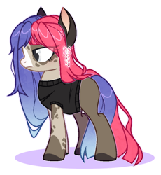 Size: 800x871 | Tagged: safe, artist:yukiiichi, derpibooru import, oc, earth pony, pony, clothes, female, mare, simple background, solo, transparent background