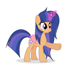 Size: 2736x2478 | Tagged: safe, artist:galaxyswirlsyt, derpibooru import, oc, oc:galaxy swirls, pony, unicorn, female, mare, offspring, parent:flash sentry, parent:twilight sparkle, parents:flashlight, simple background, solo, transparent background