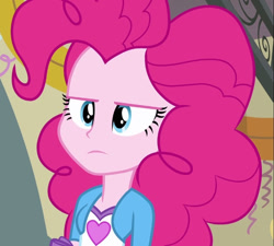 Size: 687x618 | Tagged: safe, derpibooru import, screencap, pinkie pie, equestria girls, equestria girls (movie), cropped, solo